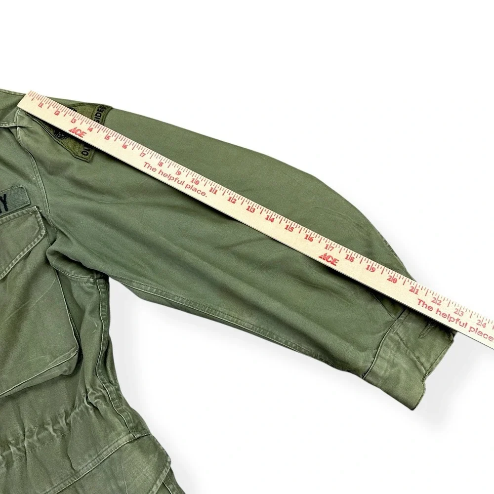 Vintage US Army M-1951 OG 107 Field Jacket Size Medium Olive‎ Green 50s M51 Rare